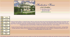 Desktop Screenshot of harbortonhousebb.com